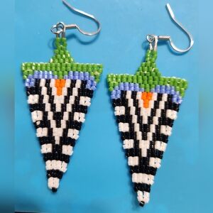 Beetlejuice Theme Earrings